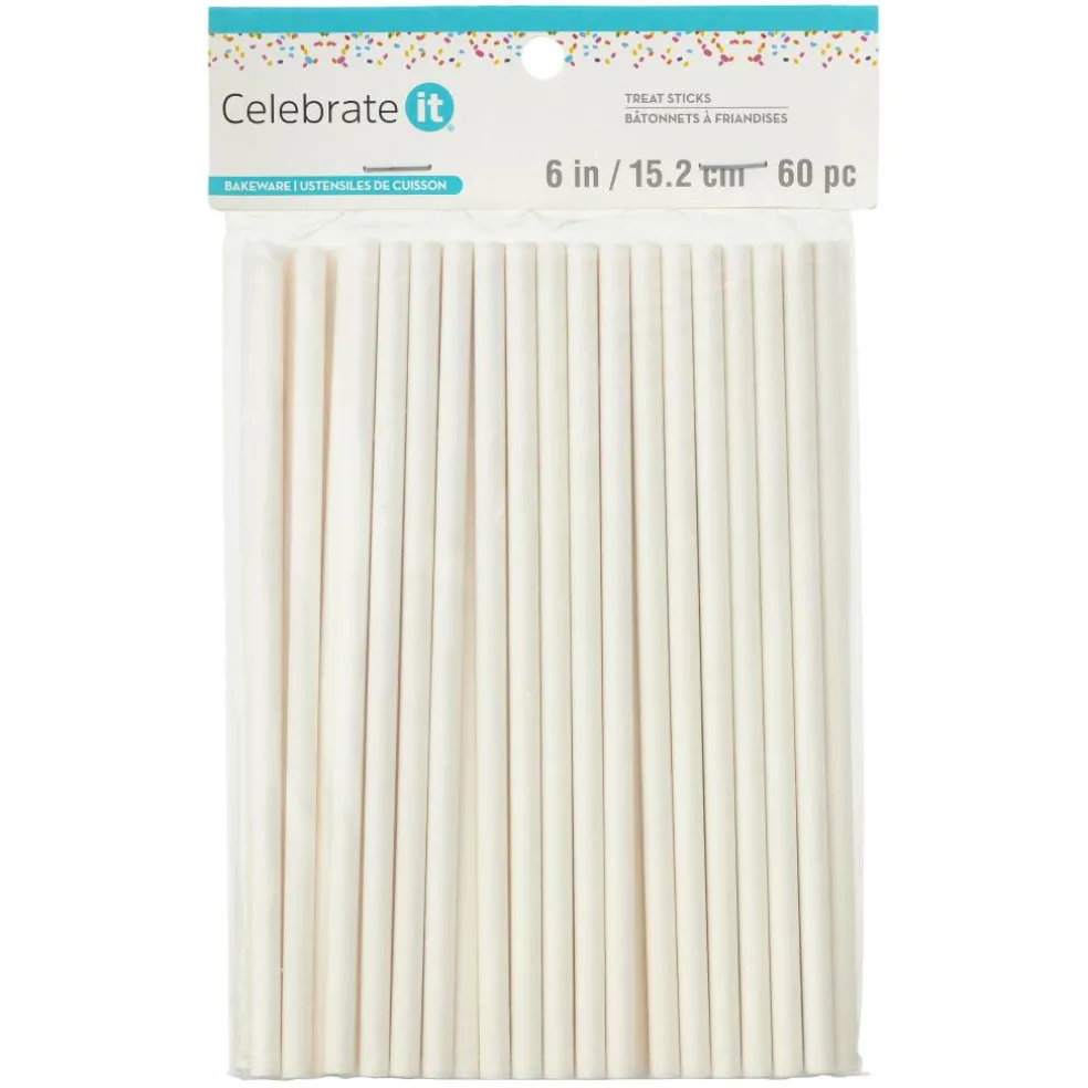 12 Packs: 60 ct. (720 total) 6" Cookie Sticks by Celebrate It®