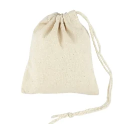 6 Packs: 50 ct. (300 total) Cream Favor Muslin Bags by Celebrate Itâ„¢