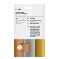 9 Packs: 24 ct. (216 total) Cricut® Foil Transfer Sheets Sampler, Metallic