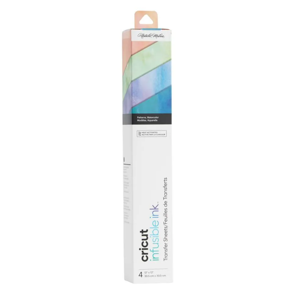 6 Packs: 4 ct. (24 total) Cricut® Infusible Ink™ Transfer Sheet Patterns, Watercolor