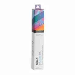 6 Packs: 4 ct. (24 total) Cricut® Infusible Ink™ Transfer Sheet Patterns, Rainbow Watercolor Splash