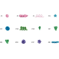 6 Packs: 12 ct. (72 total) Decorating Tip Set by Celebrate It®