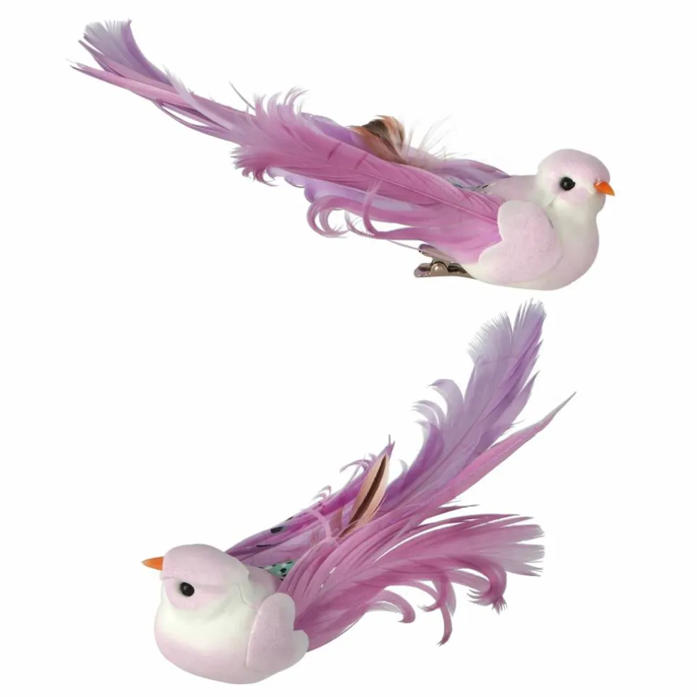 12 Packs: 2 ct. (24 total) Decorative Feather Birds by Ashland®