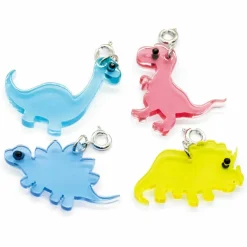 12 Packs: 4 ct. (48 total) Dinosaur Charms by Creatology™