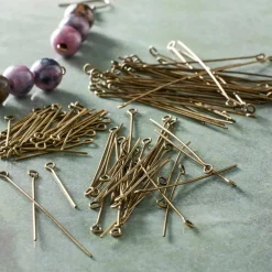 12 Packs: 120 ct. (1,440 total) Eye Pins Mix by Bead Landing™