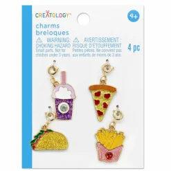 12 Packs: 4 ct. (48 total) Fast Food Charms by Creatology™