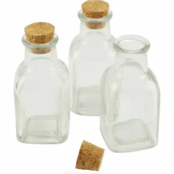6 Packs: 18 ct. (108 total) Favor Jars with Cork Stoppers by Celebrate It®