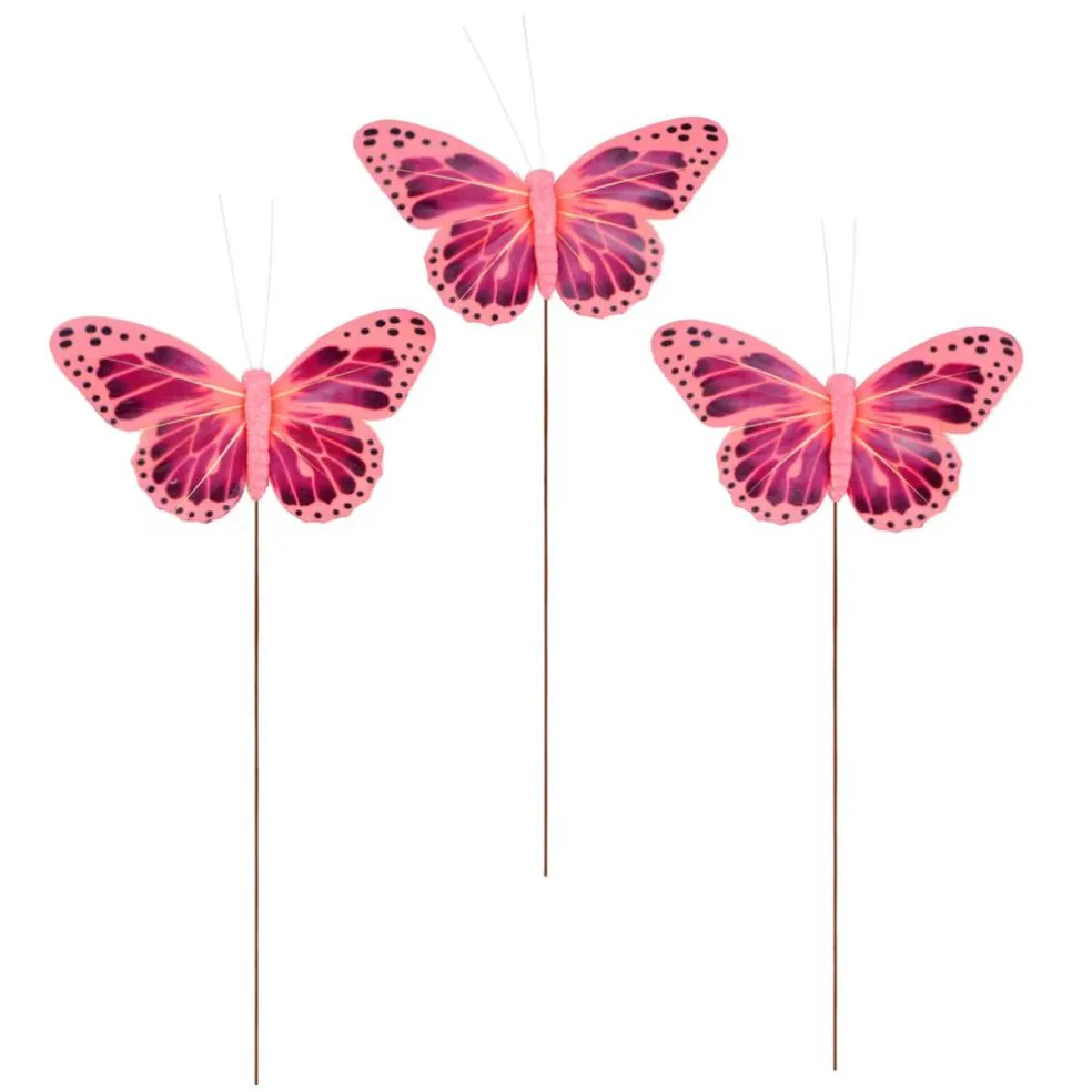 12 Packs: 3 ct. (36 total) Feather Butterflies by Ashland®