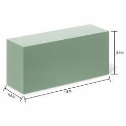 8 Packs: 6 ct. (48 total) FloraCraft® DryFōM® Green Brick