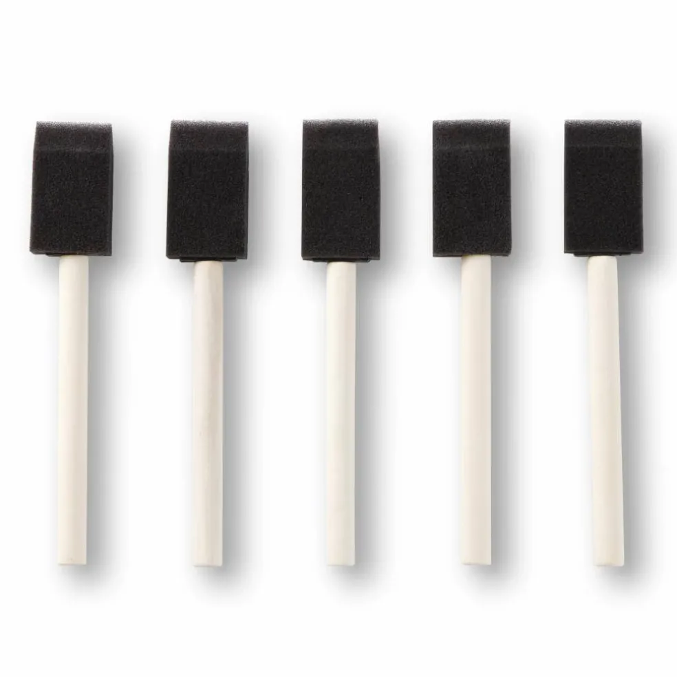 12 Packs: 20 ct. (240 total) 1" Foam Brush Set Value Pack by Craft Smart®