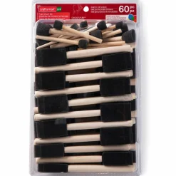 3 Packs: 60 ct. (180 total) Foam Brush Value Set by Craft Smart®