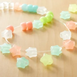 12 Packs: 280 ct. (3,360 total) Glow in the Dark Star Beads by Creatology™