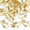 12 Packs: 26 ct. (312 total) Gold Clip-On Earrings with Loop by Bead Landing™
