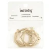 12 Packs: 8 ct. (96 total) Gold Hexagon Connectors by Bead Landing™