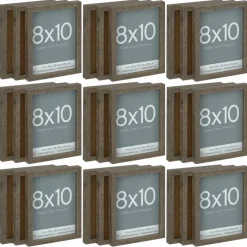 9 Packs: 3 ct. (27 total) Gray Fundamentals 8" x 10" Display Case by Studio Décor®