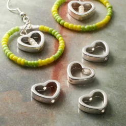 12 Packs: 6 ct. (72 total) Heart Bead Frames by Bead Landing™