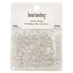 12 Packs: 144 ct. (1,728 total) Jump Rings by Bead Landing™