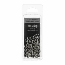 12 Packs: 100 ct. (1,200 total) Jump Rings by Bead Landing™