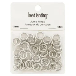 12 Packs: 50ct. (600 total) Jump Rings by Bead Landing™