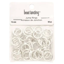 12 Packs: 50ct. (600 total) Jump Rings by Bead Landing™