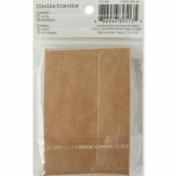 12 Packs: 20 ct. (240 total) Kraft Gift Card & Envelope Set by Recollections™, 2.5