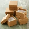 12 Packs: 6 ct. (72 total) Kraft Ring Boxes by Bead Landing™
