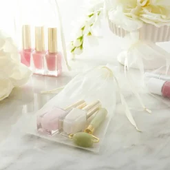 15 Packs: 12 ct. (180 total) Large Ivory Organza Favor Bags by Celebrate It™ Occasions™