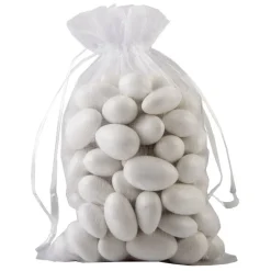15 Packs: 12 ct. (180 total) Large White Organza Favor Bags by Celebrate It™ Occasions™