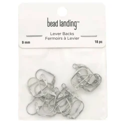 12 Packs: 18 ct. (216 total) Lever Backs by Bead Landing™