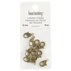 12 Packs: 10 ct. (120 total) Lobster Claw Clasps by Bead Landing™