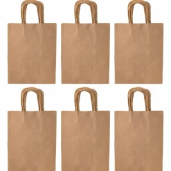6 Packs: 13ct. (78 total) Medium Kraft Paper Gift Bags by Celebrate It™