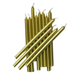 12 Packs: 12 ct. (144 total) Metallic Candles by Celebrate It®