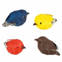 12 Packs: 4 ct. (48 total) Micro Mini Mushroom Birds by Ashland®