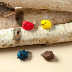 12 Packs: 4 ct. (48 total) Micro Mini Mushroom Birds by Ashland®
