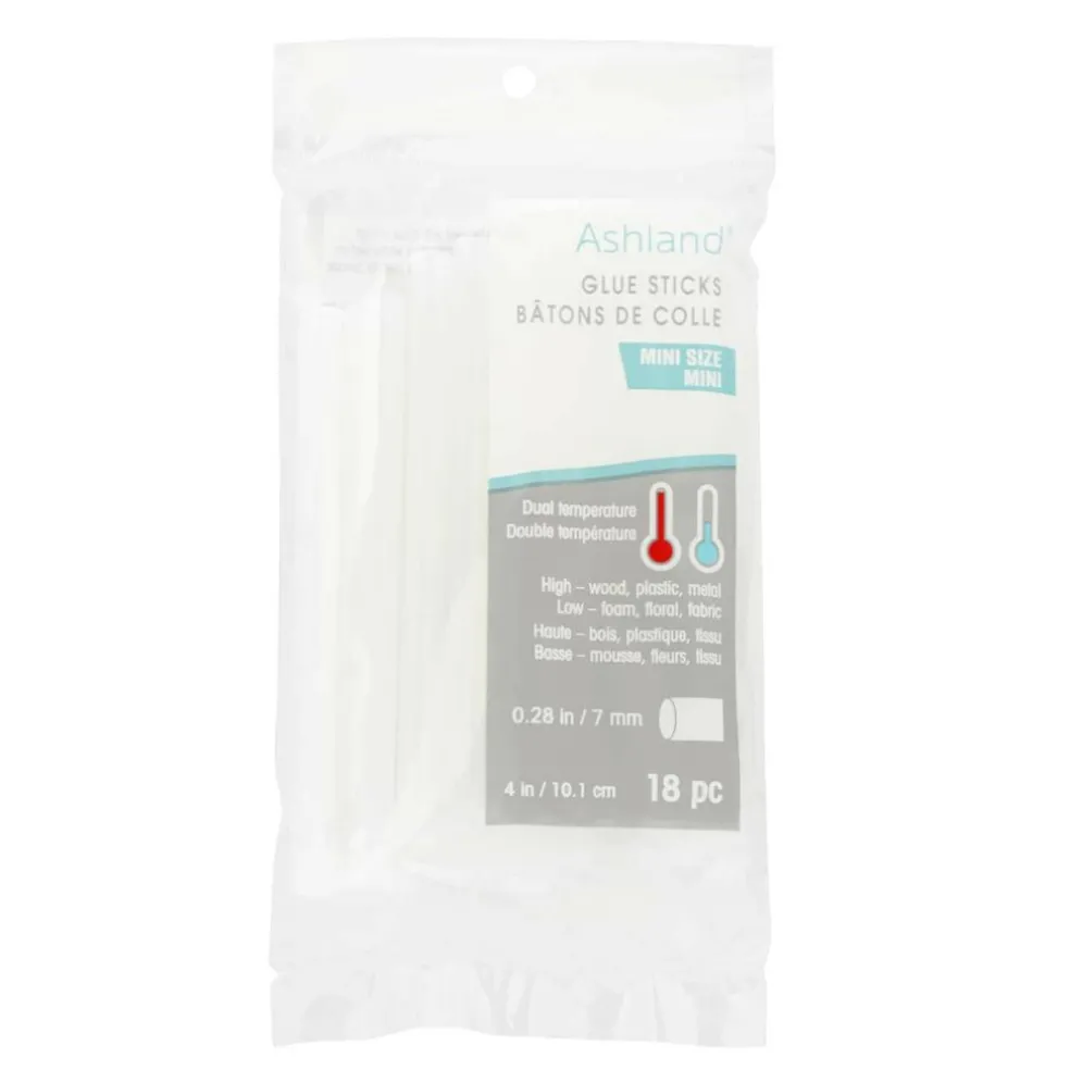 50 Packs: 18 ct. (900 total) Mini Dual Temperature Glue Sticks by Ashland®