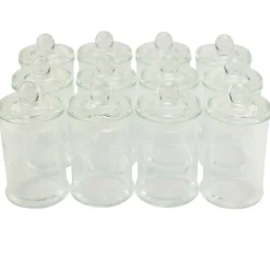 6 Packs: 12 ct. (72 total) Mini Glass Jars with Lids by Celebrate It™