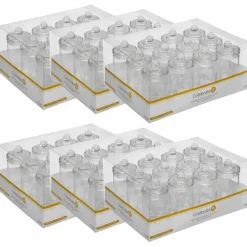 6 Packs: 12 ct. (72 total) Mini Glass Jars with Lids by Celebrate It™