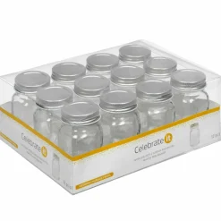 6 Packs: 12 ct. (72 total) Mini Mason Jars by Celebrate It™