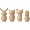 12 Packs: 4 ct. (48 total) Mixed Animal Peg Figures by Creatology™