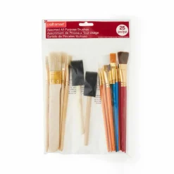 12 Packs: 25 ct. (300 total) Mixed Brush Set by Craft SmartĀ®