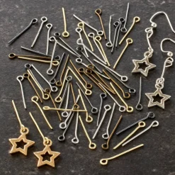 6 Packs: 1,250 ct. (7,500 total) Mixed Eye Pins by Bead Landing™