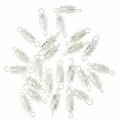 12 Packs: 24 ct. (288 total) 10mm Barrel Screw Clasps by Bead Landing™