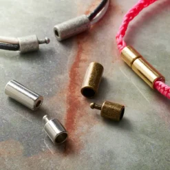 12 Packs: 4 ct. (48 total) 18mm Cord End Cap Closures by Bead Landing™