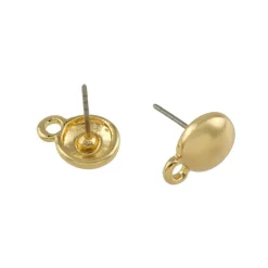 12 Packs: 14 ct. (168 total) 8mm Earring Posts by Bead Landing™