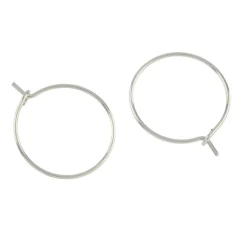 12 Packs: 10 ct. (120 total) 20mm Ear Wire Beading Hoops by Bead Landing™