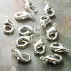 12 Packs: 20 ct. (240 total) 12mm Lobster Clasps by Bead Landing™