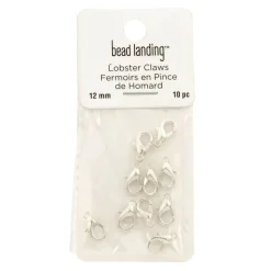 12 Packs: 10 ct. (120 total) 12mm Lobster Claw Clasps by Bead Landing™