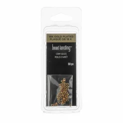 12 Packs: 50 ct. (600 total) 2mm Metal Crimp Beads by Bead Landing™