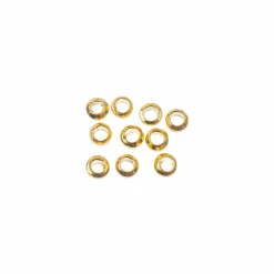 12 Packs: 50 ct. (600 total) 2mm Metal Crimp Beads by Bead Landing™