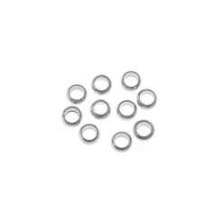 12 Packs: 50 ct. (600 total) 2mm Metal Crimp Beads by Bead Landing™